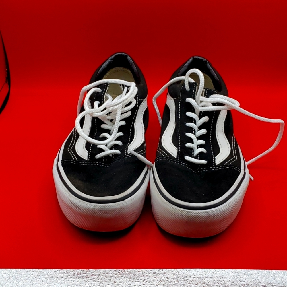 Vans black Sneaker shoes size women 7.